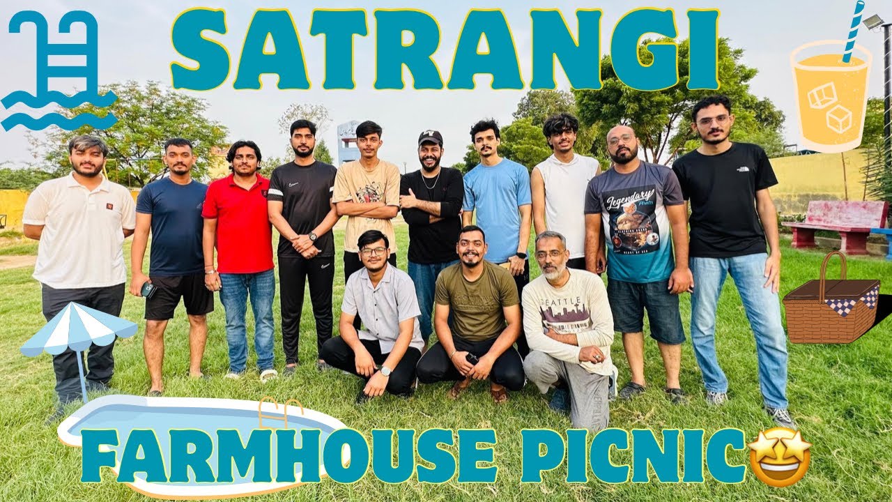 Satrangi Farmhouse Karachi❤️ | Annual Picnic 2025🤩 | Vlens By Sams