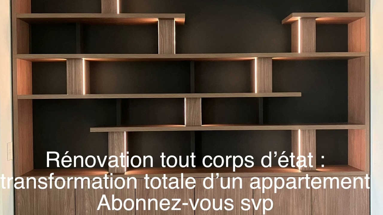 Rénovation tout corps d’état : transformation totale d’un appartement