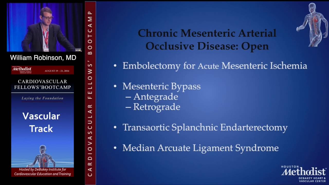 Open and Endovascular Management of Occlusive Disease (William Robinson, MD)