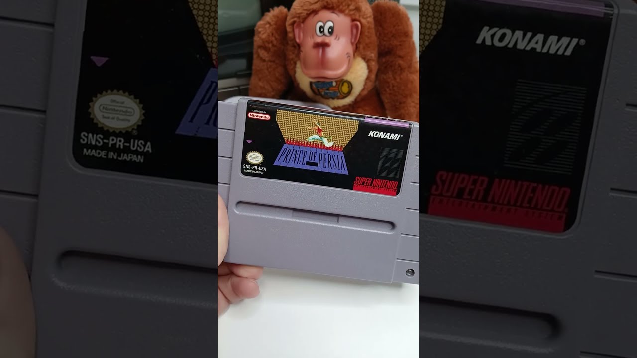 SNES Prince Of Persia Level 1 - CRT Sony Trinitron - #retrogaming #gameplay #princeofpersia #asmr