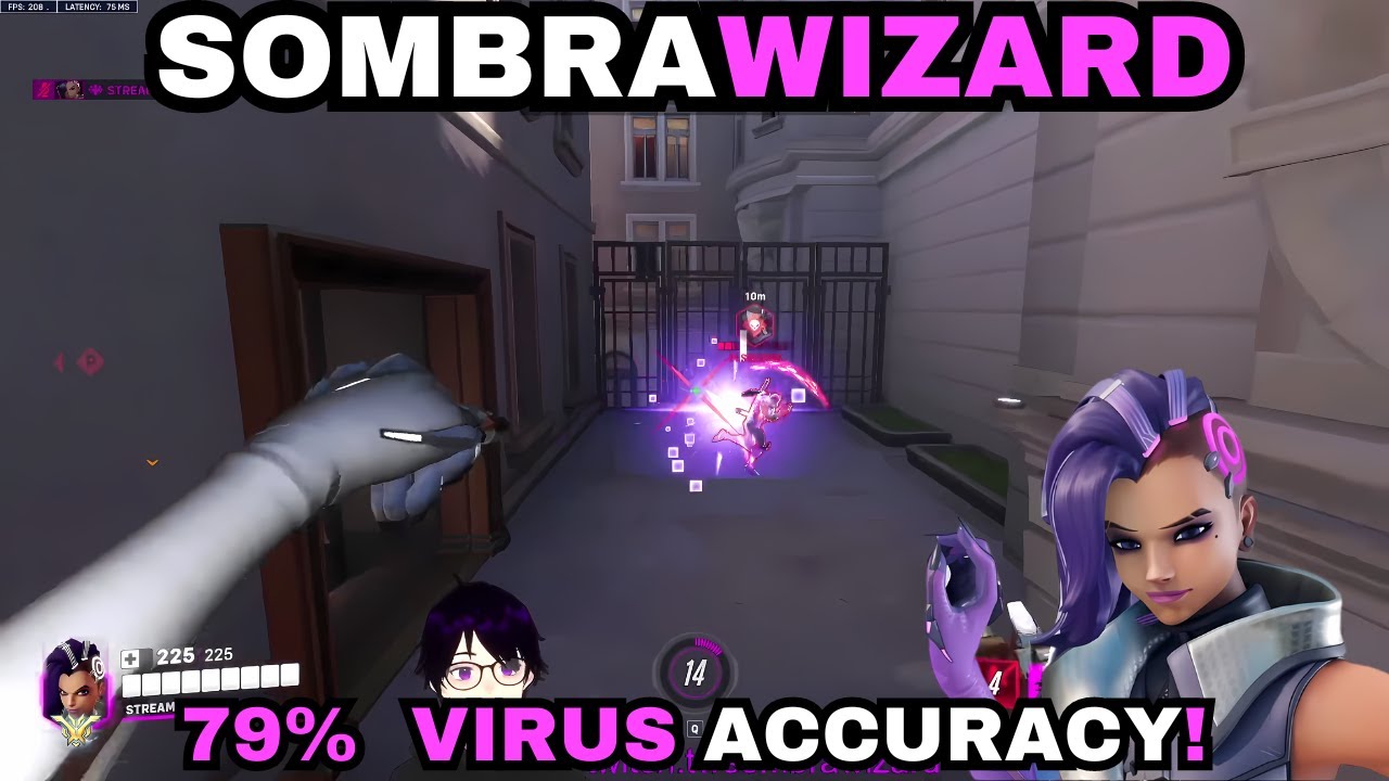 33 ELIMS! SOMBRA BUFF! SEASON 12 | SOMBRA WIZARD INSANE GAMEPLAY | OVERWATCH 2