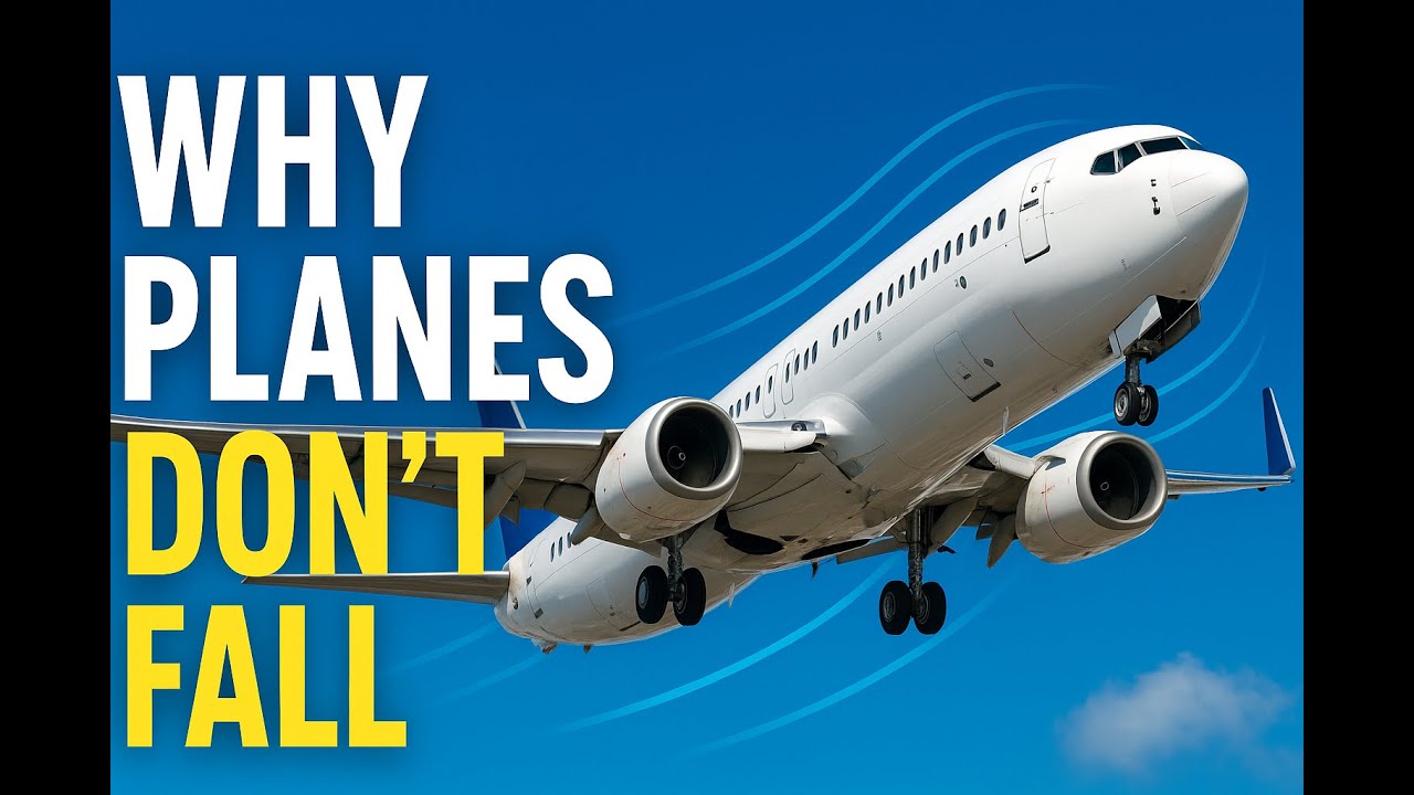 Why Planes Don’t Fall From the Sky ✈️ | The Science of Flight Explained