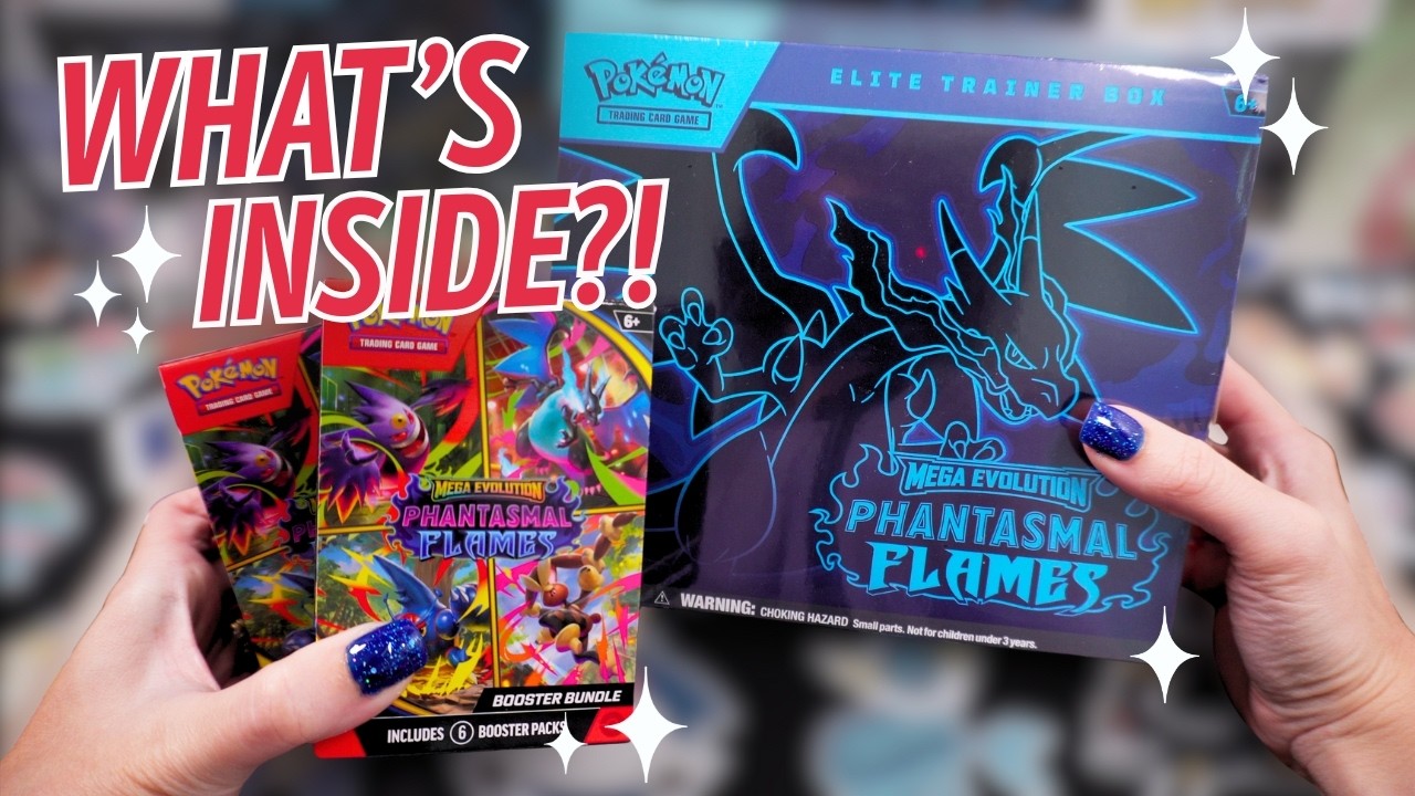 Worth it?! NEW Phantasmal Flames ETB Unboxing! Pokemon ASMR