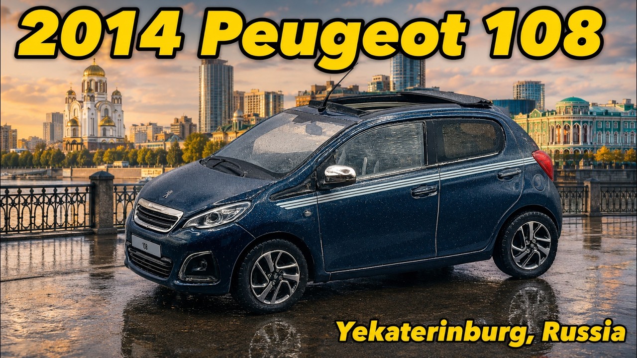 2014 Peugeot 108 diecast by Norev