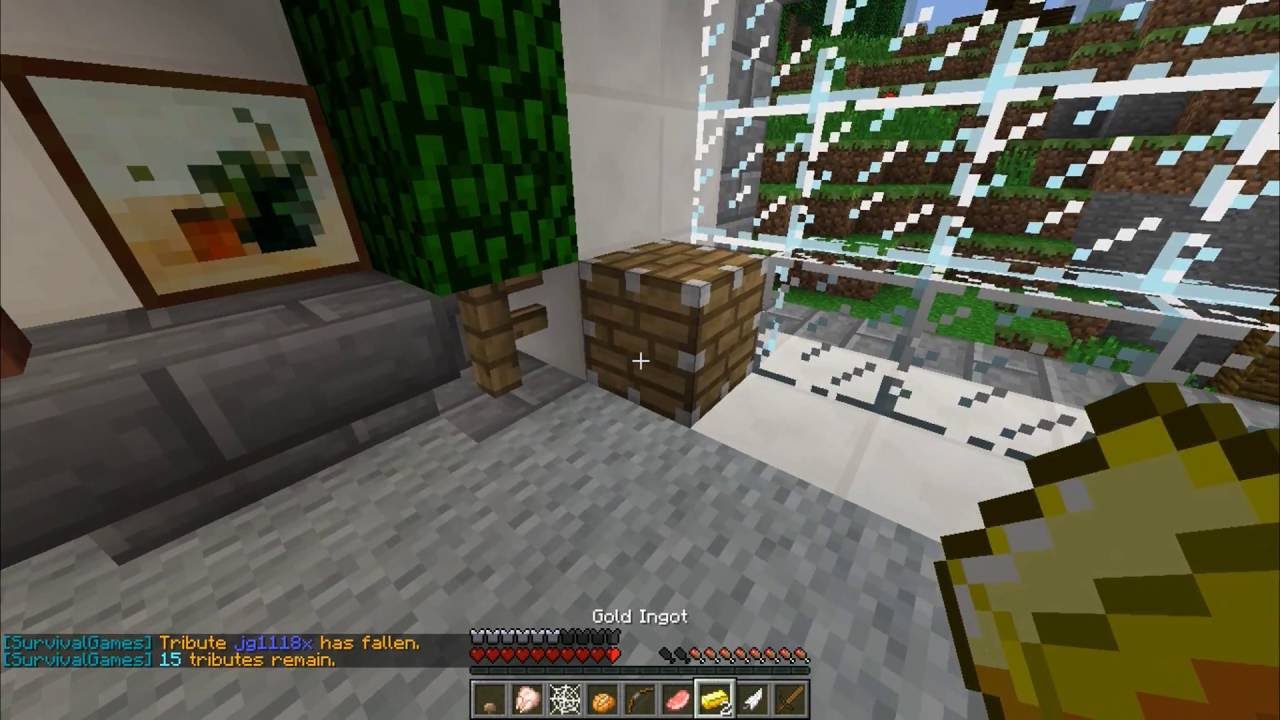 Minecraft Hunger Games w/ Jfarr133 - 2 rounds