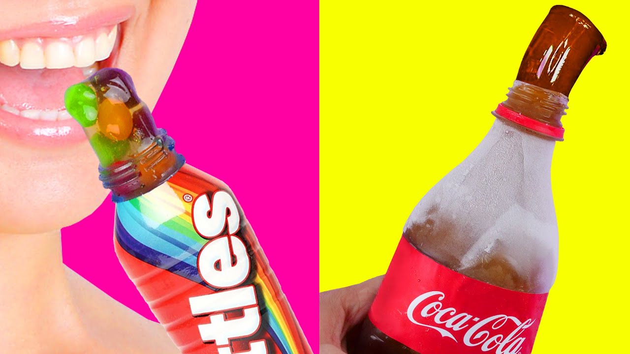 NUEVAS RECETAS de miel gelatinosa congelada en una botella