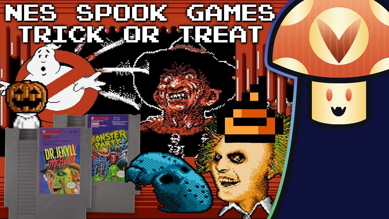 [Vinesauce] Vinny - NES Trick or Treat: Spook Games Pack