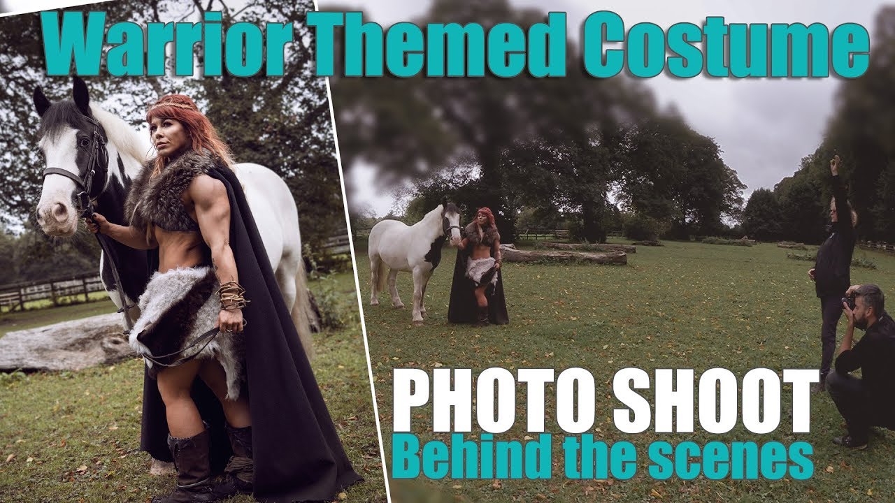 Warrior Themed Costume Photo Shoot Behind The Scenes