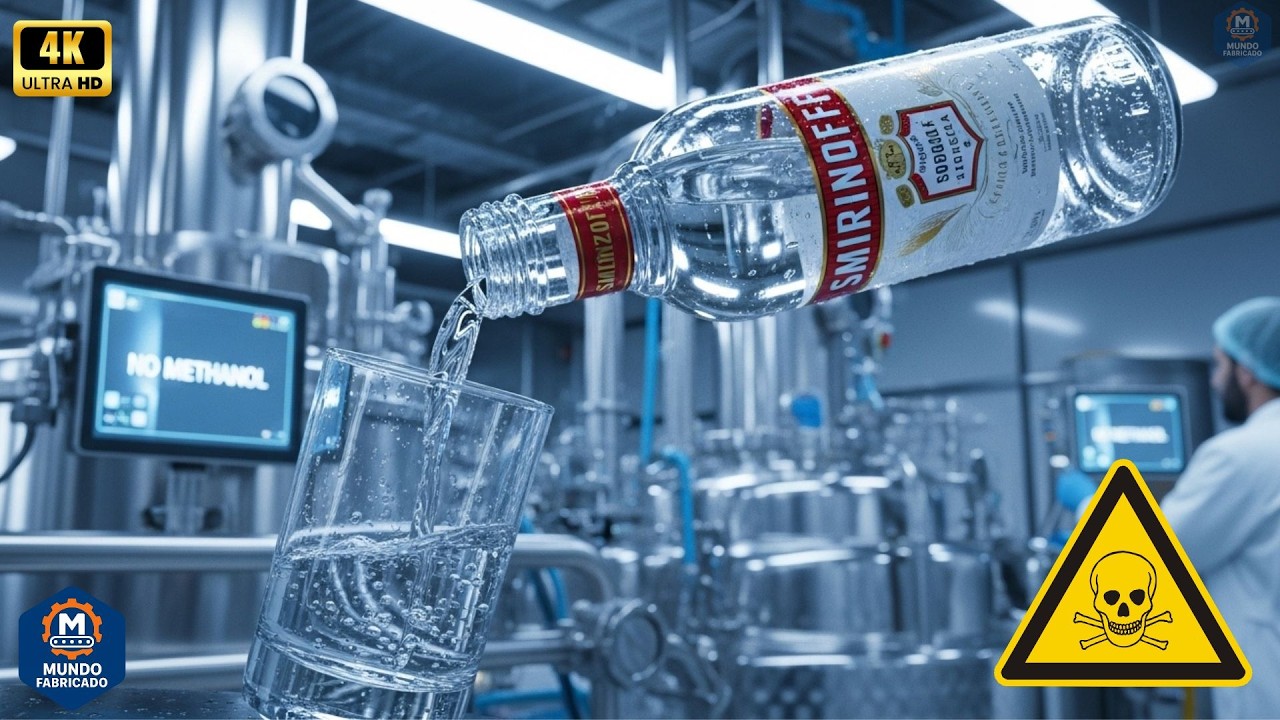 Voc&ecirc; n&atilde;o faz ideia de como a VODKA &eacute; produzida (sem METANOL) | Mundo Fabricado
