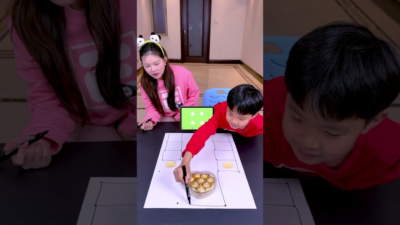 Dice Rolling Challenge! Mom vs. Son! #Funny #Party Game