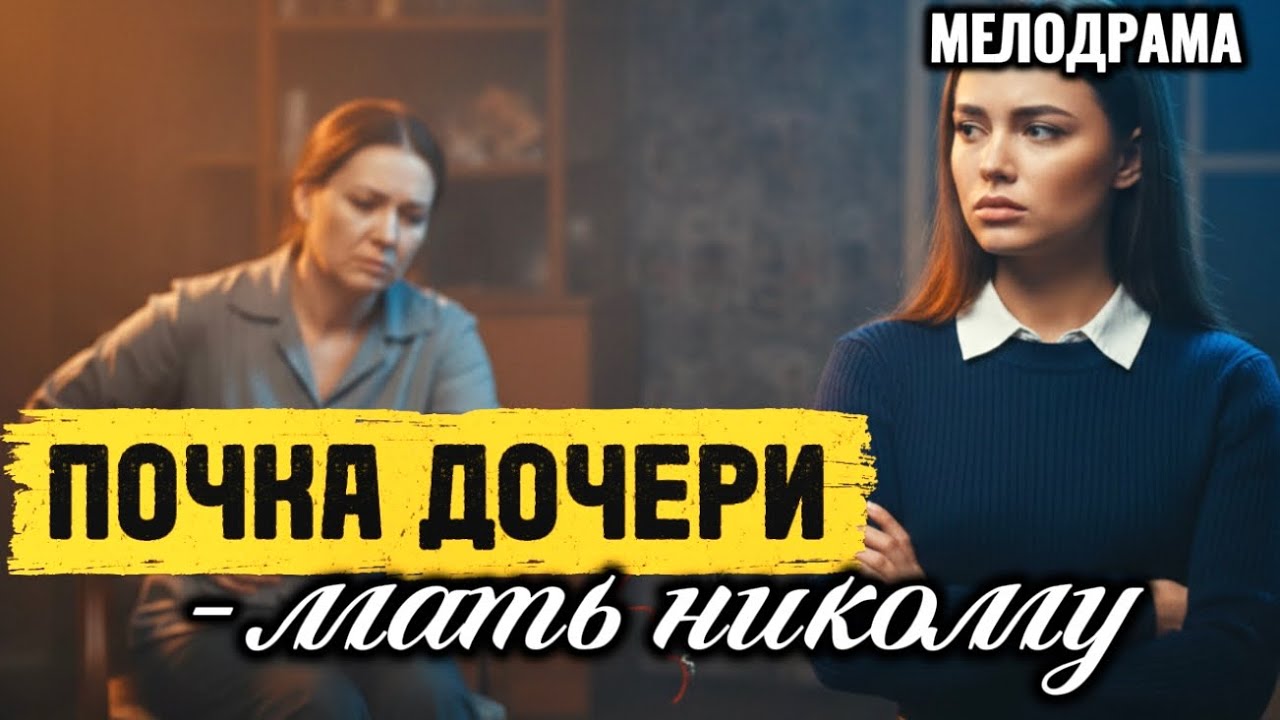🩺💊ОТДАЛА ДОЧЕРИ ПОЧКУ.А ОНА: 'Я НЕ ПРОСИЛА ТЕБЯ РОЖАТЬ МЕНЯ’|МЕЛОДРАМА