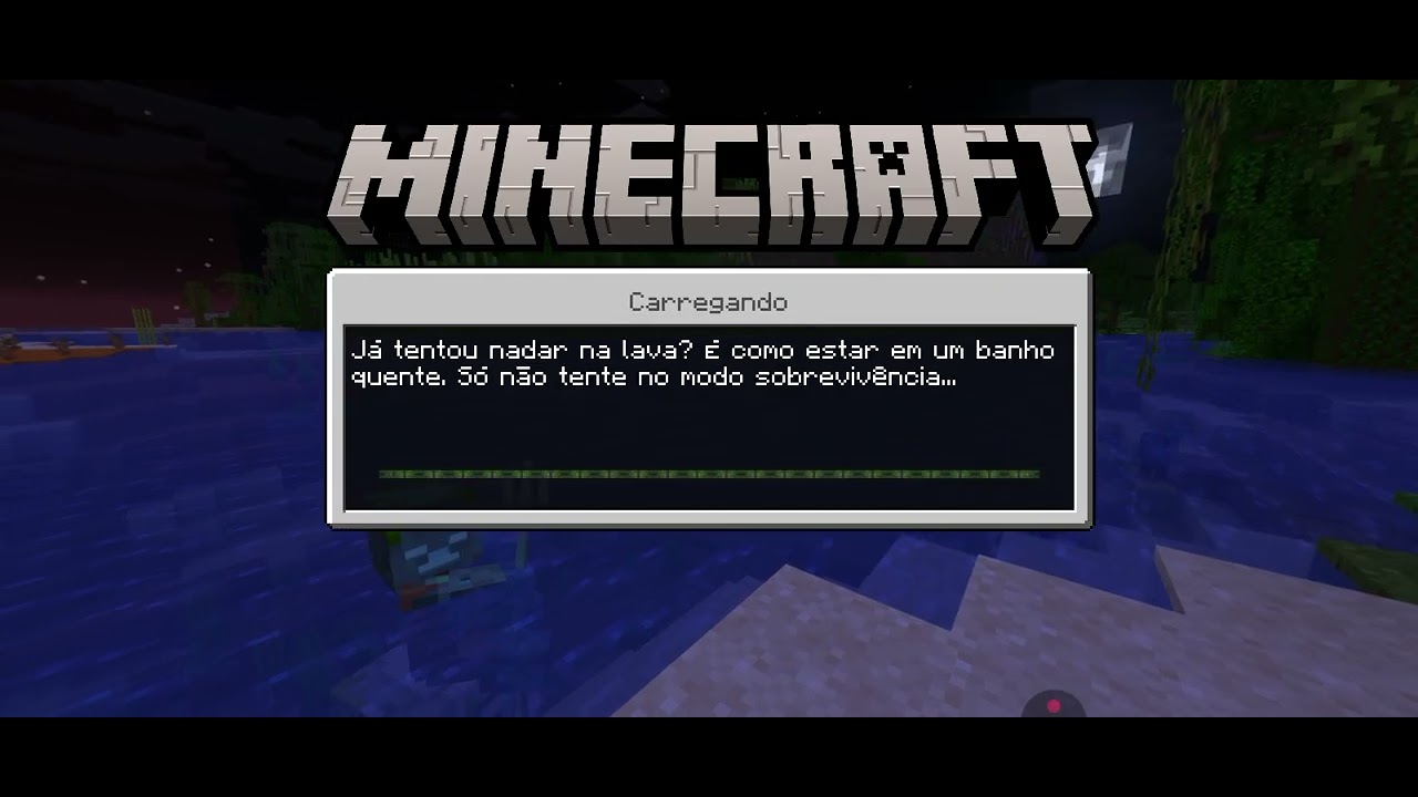 Minecraft primeira vez:D