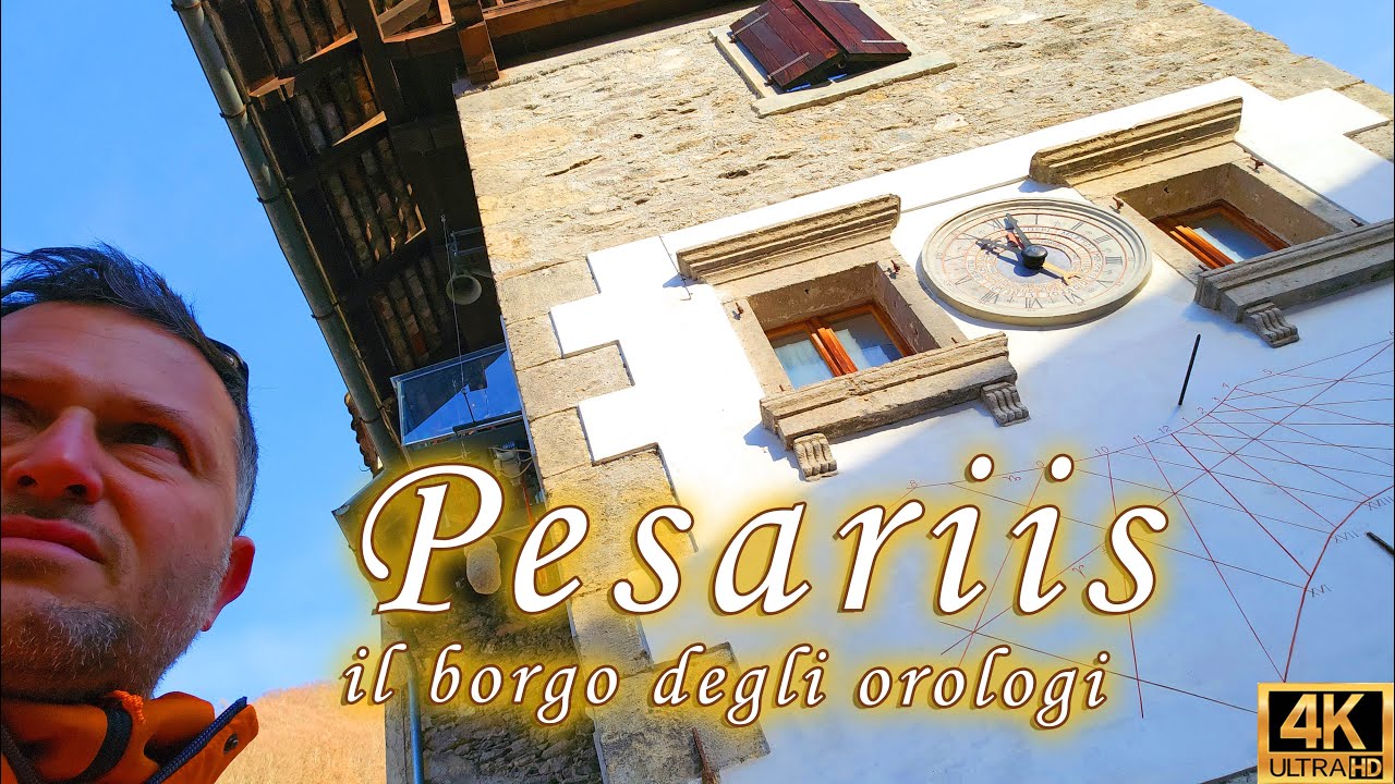 Pesariis: il borgo degli orologi - 4K