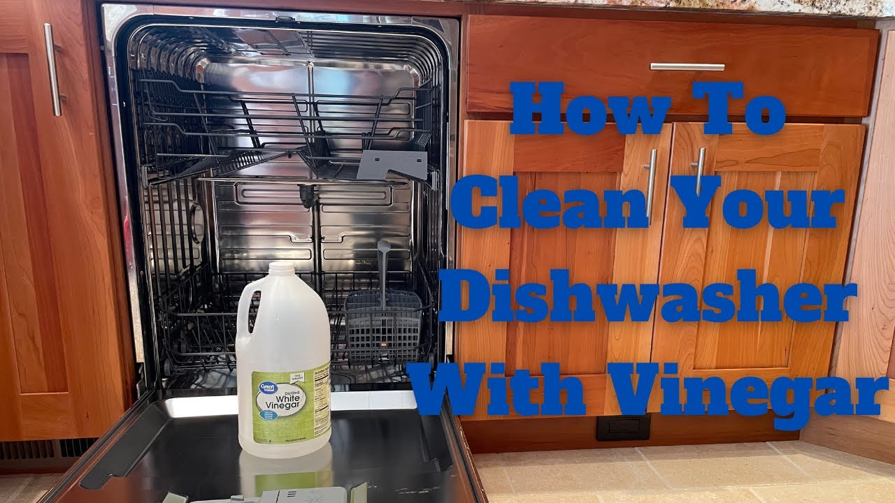 HOW TO CLEAN YOUR DISHWASHER WITH VINEGAR \\ EASY STEP BY STEP WALKTHROUGH