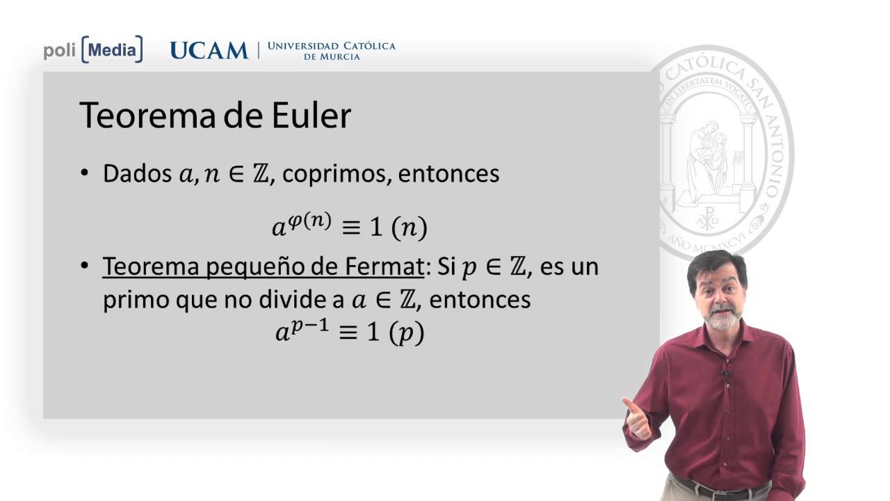 Matemática Discreta - Función φ de Euler - Jesús Soto