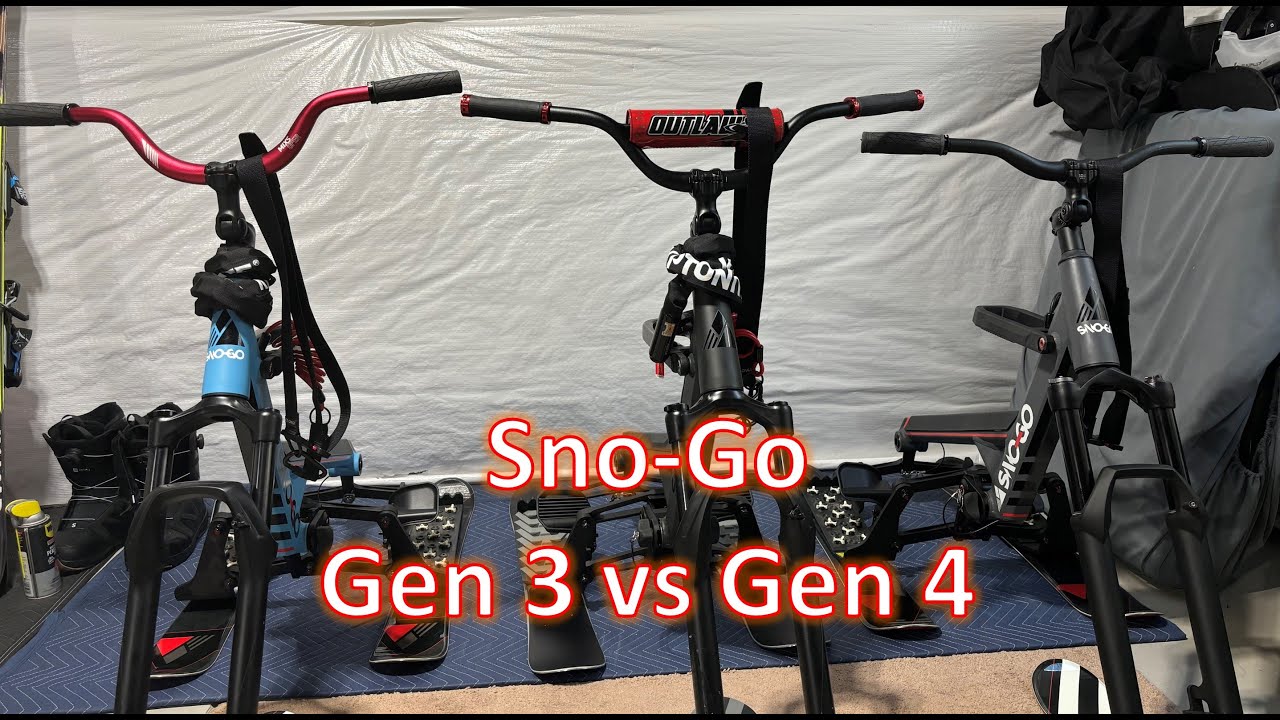 Sno Go Gen 3 vs Sno Go Gen 4 Shift