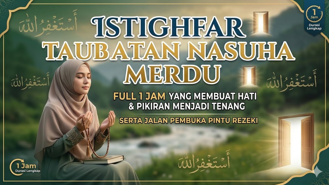 DZIKIR PEMBUKA PINTU REZEKI PELUNAS HUTANG PENGHAPUS DOSA - ISTIGFAR TAUBATAN NASUHA