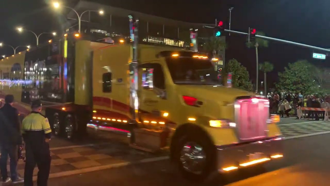 NASCAR Hauler Parade Daytona 2022