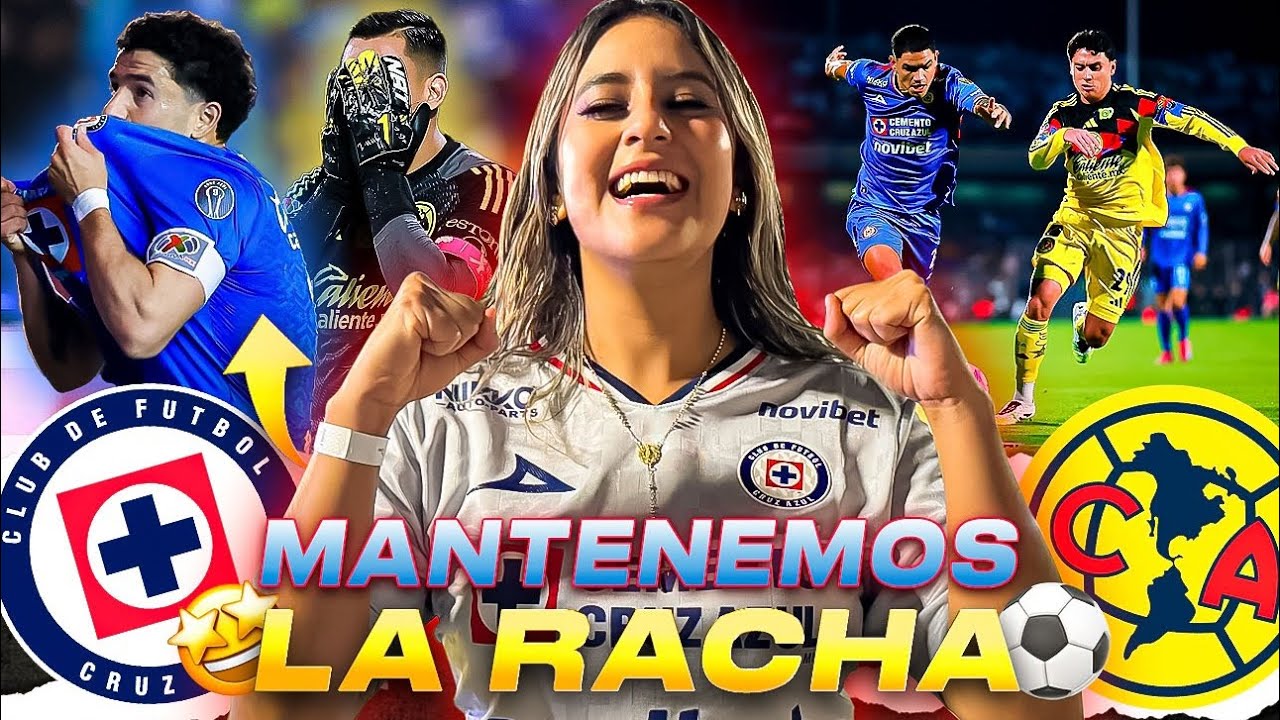 LE GANAMOS A AMÉRICA Y PUMAS| CRUZ AZUL VS AMÉRICA | JORNADA13 Apertura2025 |Belgia Vázquez 