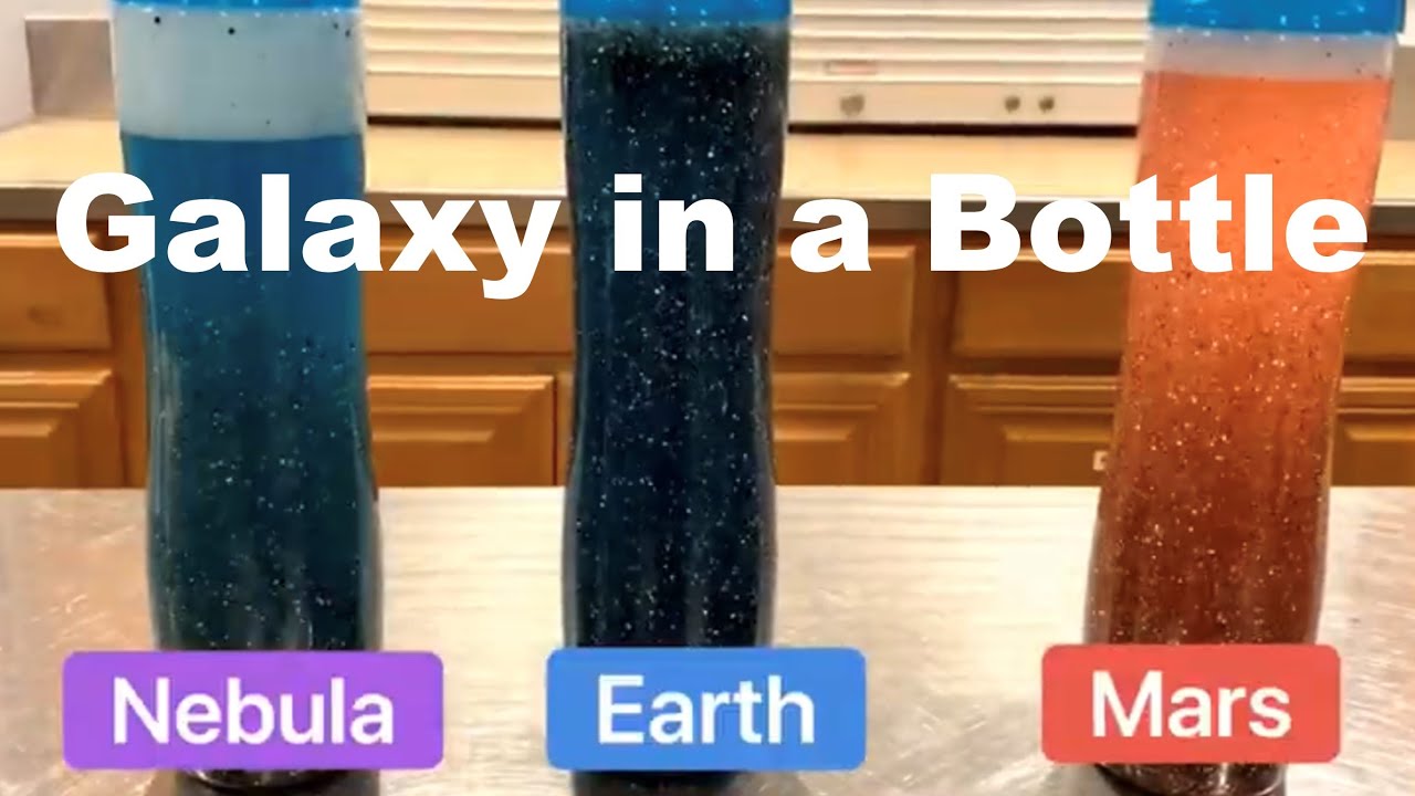 Galaxy in a Bottle - Made by Pirate Panda Entourage