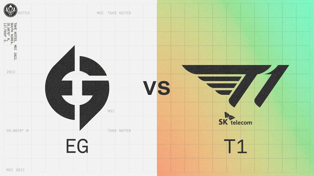 EG vs. T1 | 2022 MSI Rumble Stage Day 3 | Evil Geniuses vs. T1