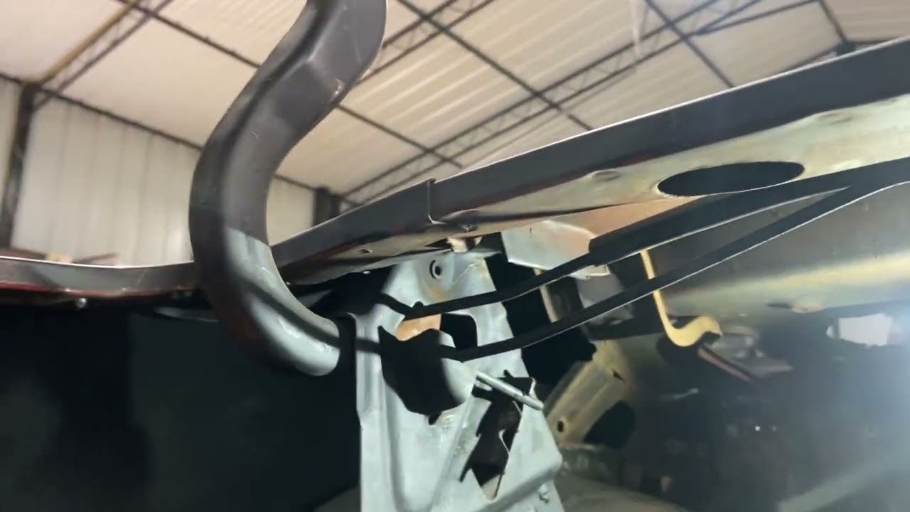 How to: 1969 Firebird trunk hinge spring torsion bar install 67-69 Firebird/Camaro