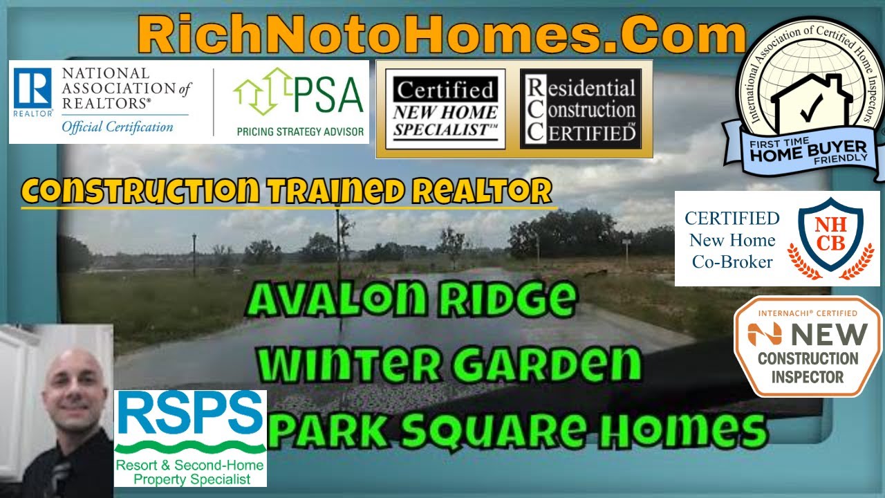 Avalon Ridge by Park Square Homes in Winter Garden Florida
