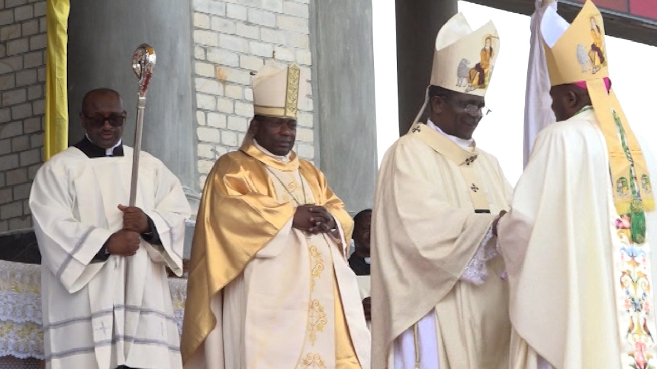 MESSAGE OF PEACE: NEWLY ORDAINED BISHOP JOHN BERENYUY URGES UNITY IN THE NORTH WEST