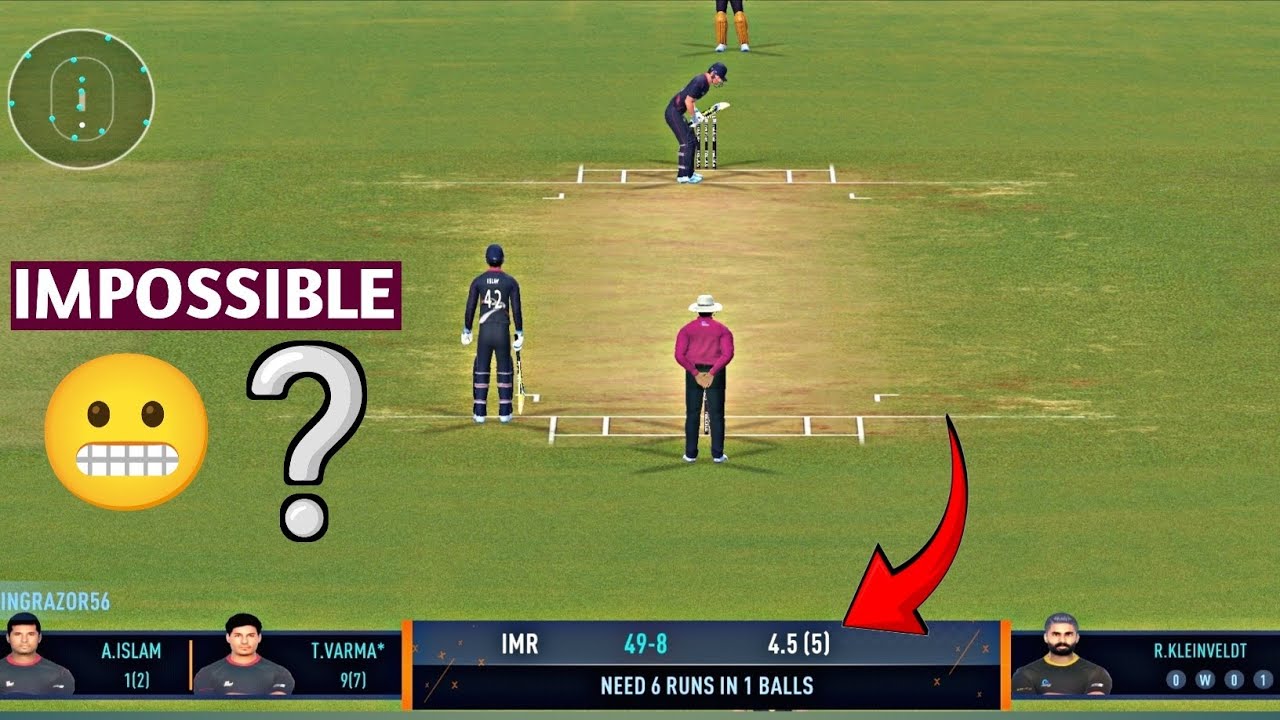 🔥 Need 6 Runs in Last Ball 😱 | Against Subscriber | Real Cricket 24