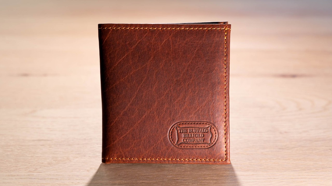 Hipster Leather Wallet Made USA