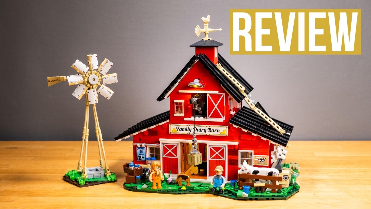Lumibricks (Funwhole) Cow Barn REVIEW | Set F9037