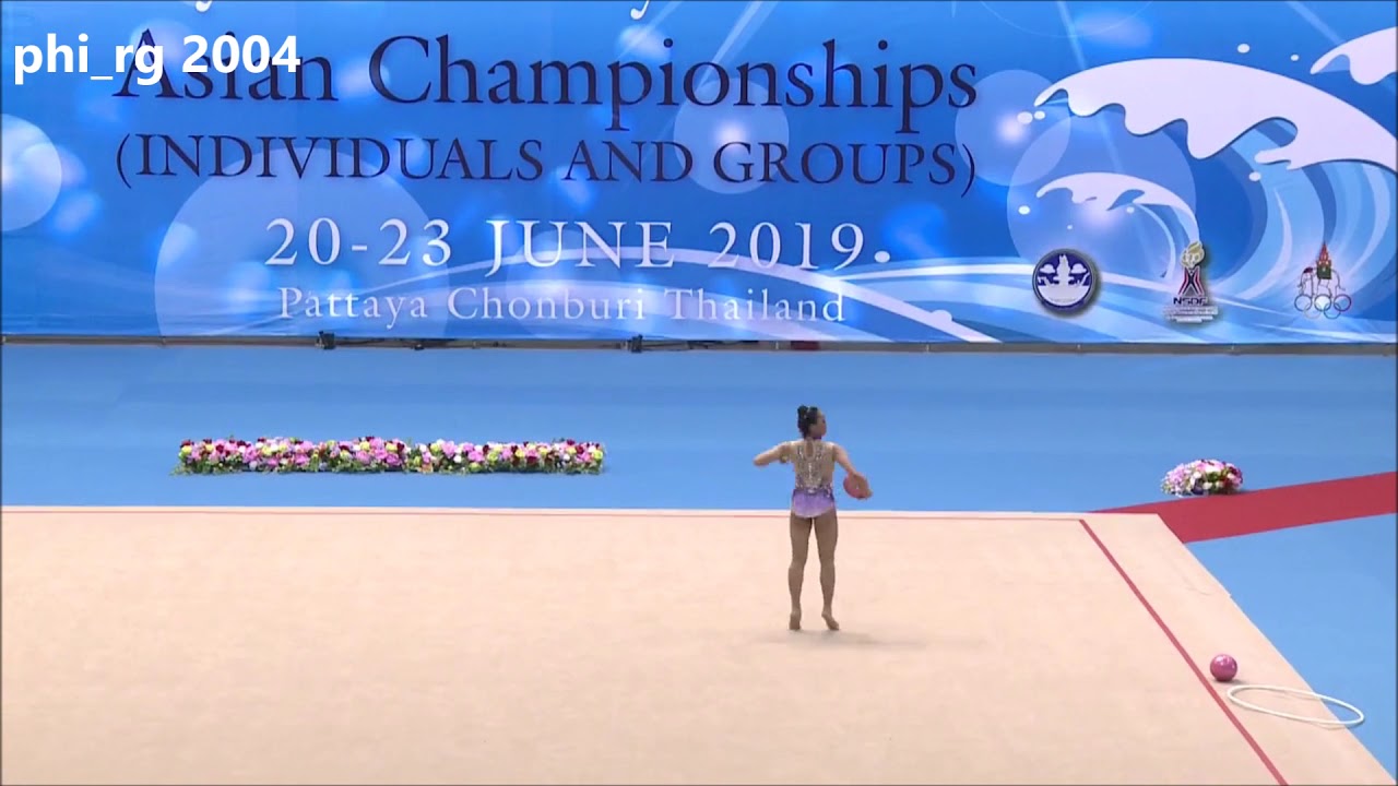2019 Asian Championships   PHI N  Medina   Ball SR Q