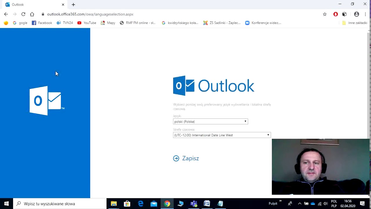 Jak zalogować się do poczty outlook