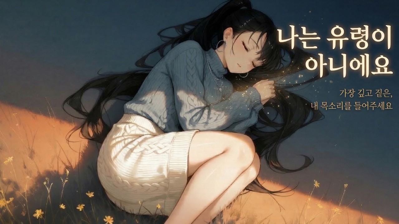 심묘_나는 유령이 아니에요ㅣ당신은 거기에 있나요?...나는 여기에 있어요.