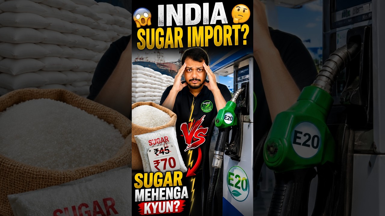 Why is India importing sugar in 2026 | India sugar import News | E20 ethanol impact on sugar |