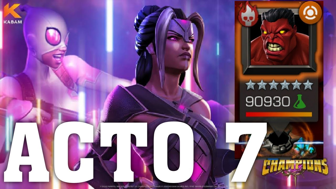 ACTO 7.1.3 | Exploraci&oacute;n | MARVEL CONTEST OF CHAMPIONS