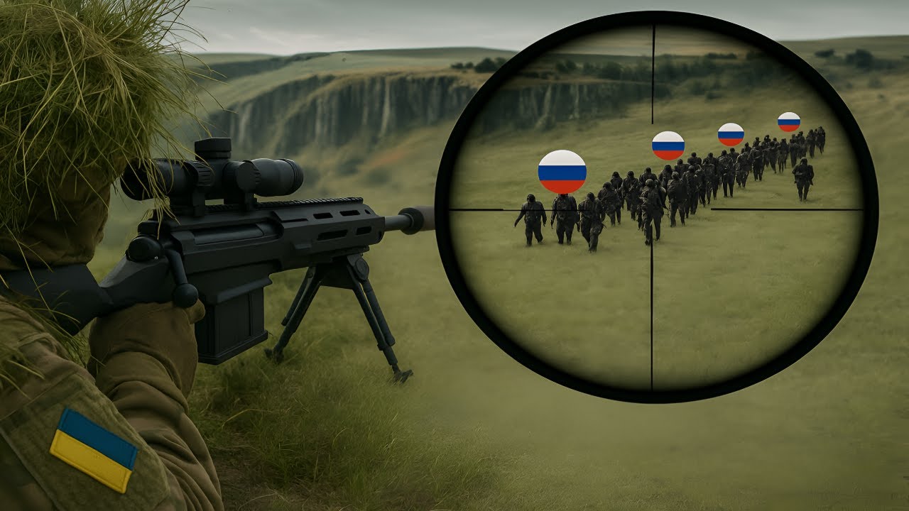 Russian Troops Destroyed by Ukraine's Ghost Sniper Unit!