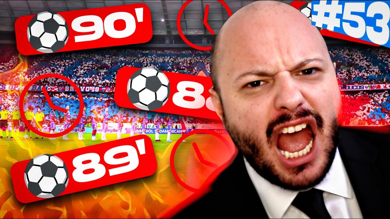 Eu sou o REI DE LEVAR GOL NO ÚLTIMO MINUTO | FM26 | FOOTBALL MANAGER