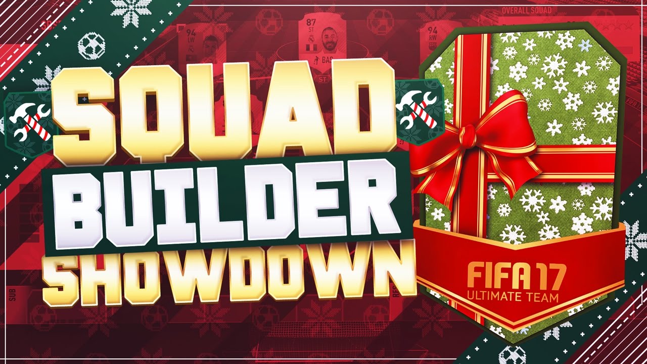 FIFA 17 SQUAD BUILDER SHOWDOWN! SPECIAL FUTMAS EDITION w/AJ3