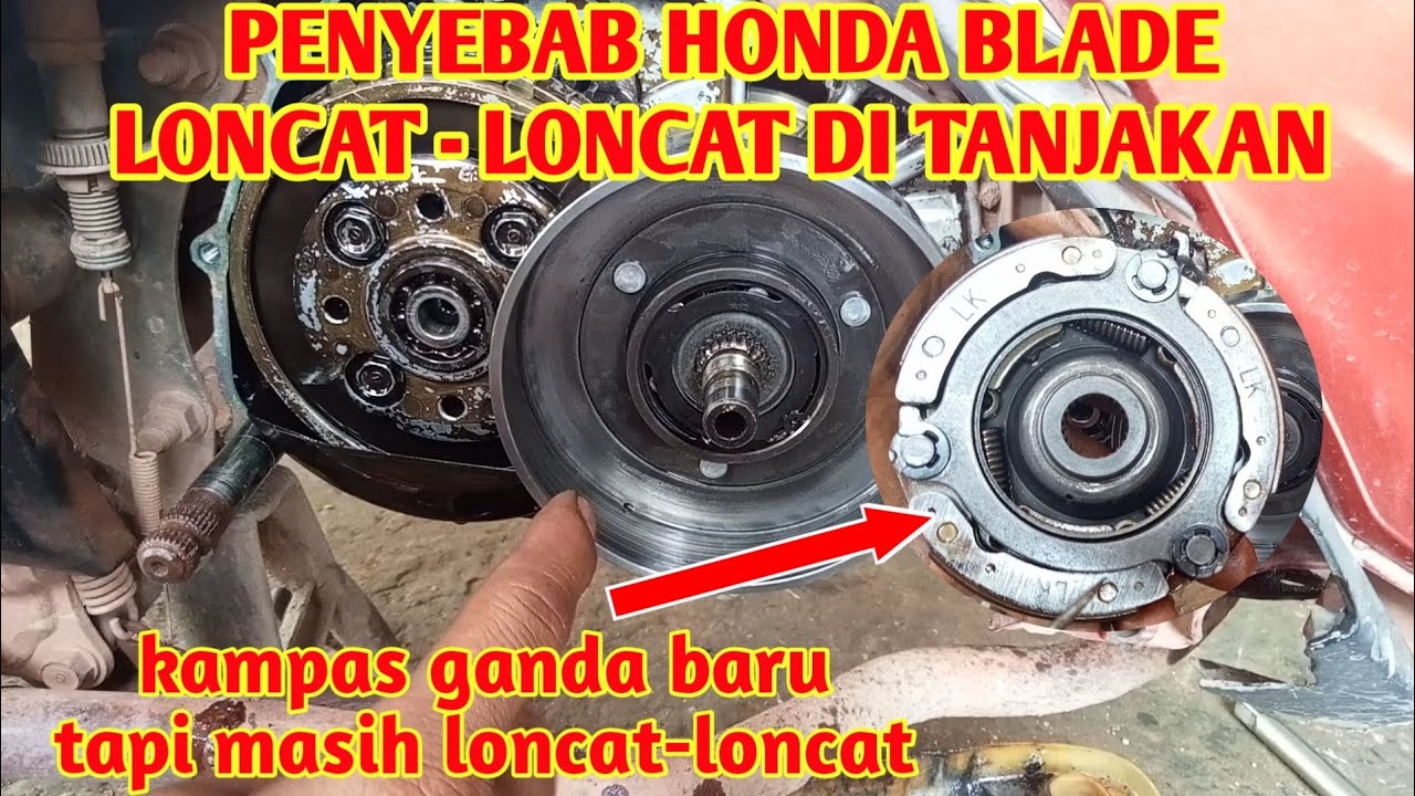 PENYEBAB HONDA BLADE LONCAT-LONCAT DI TANJAKAN