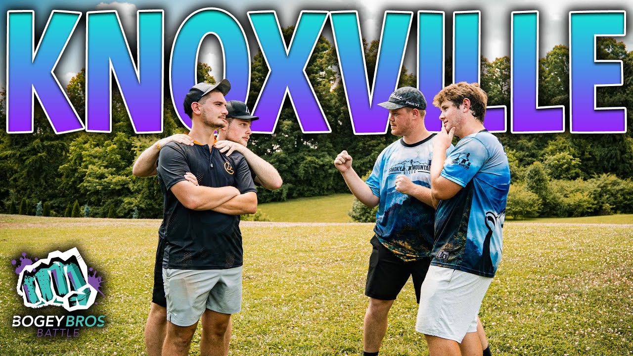 Almost A Perfect Disc Golf Round?! | Bogey Bros Battle Knoxville