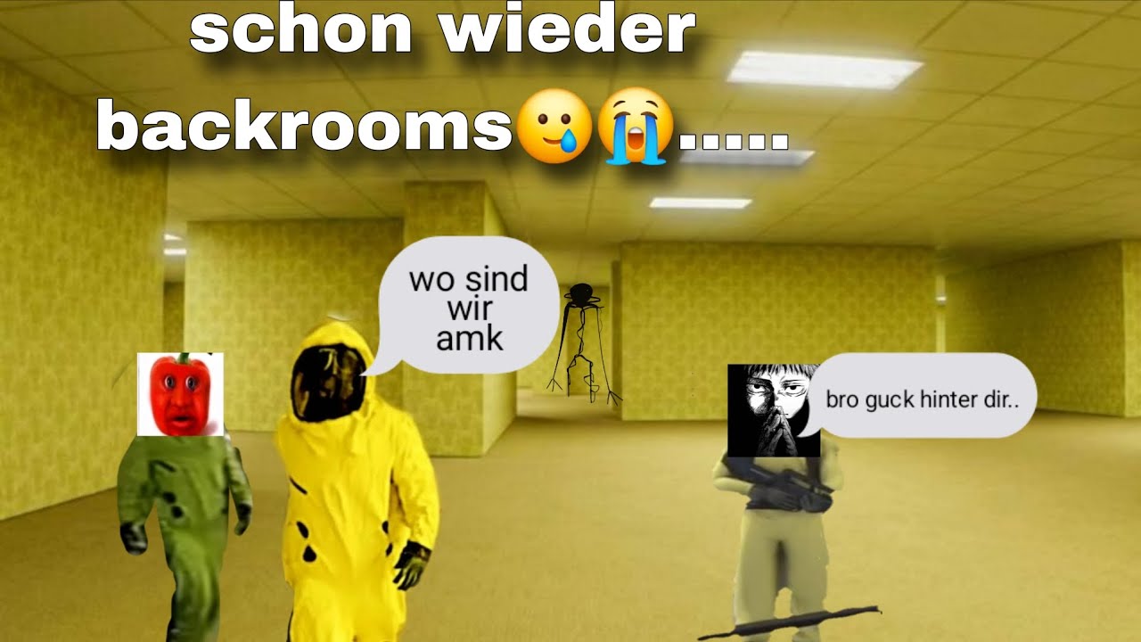 Schon wieder in den  Backrooms😭... Aber diesmal ist es amders💀.Roblox backrooms