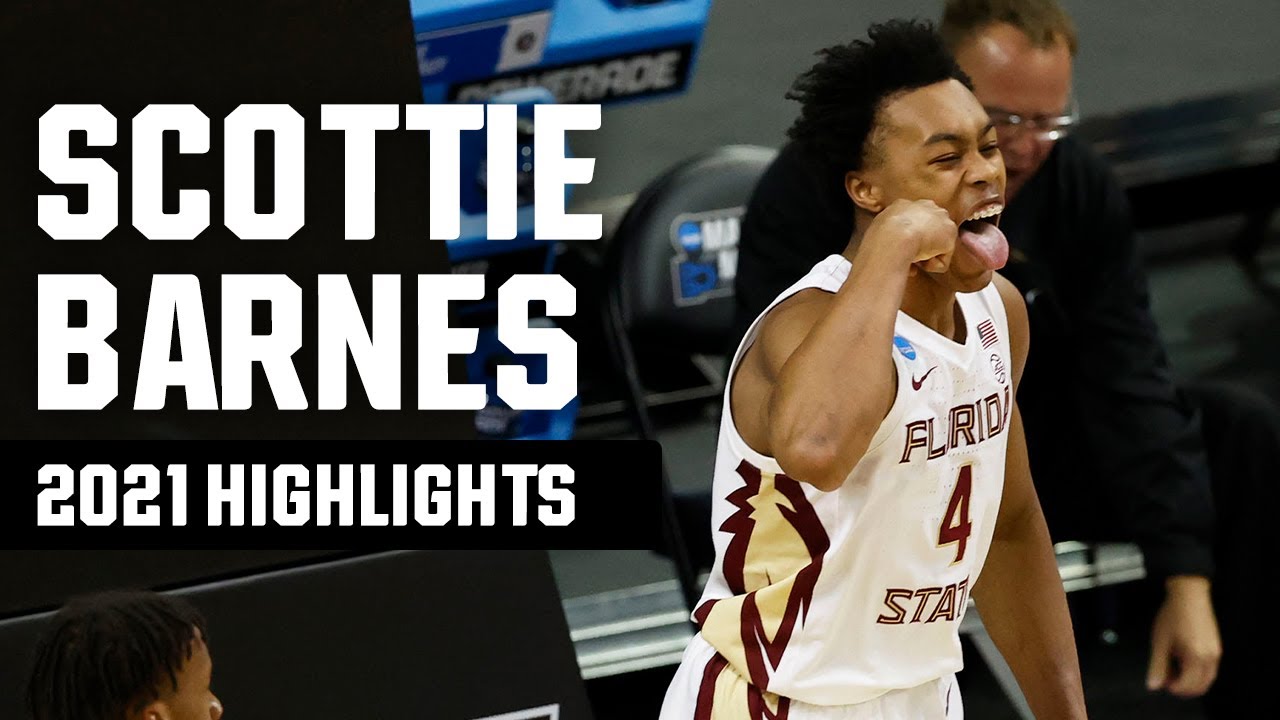Scottie Barnes 2021 NCAA tournament highlights
