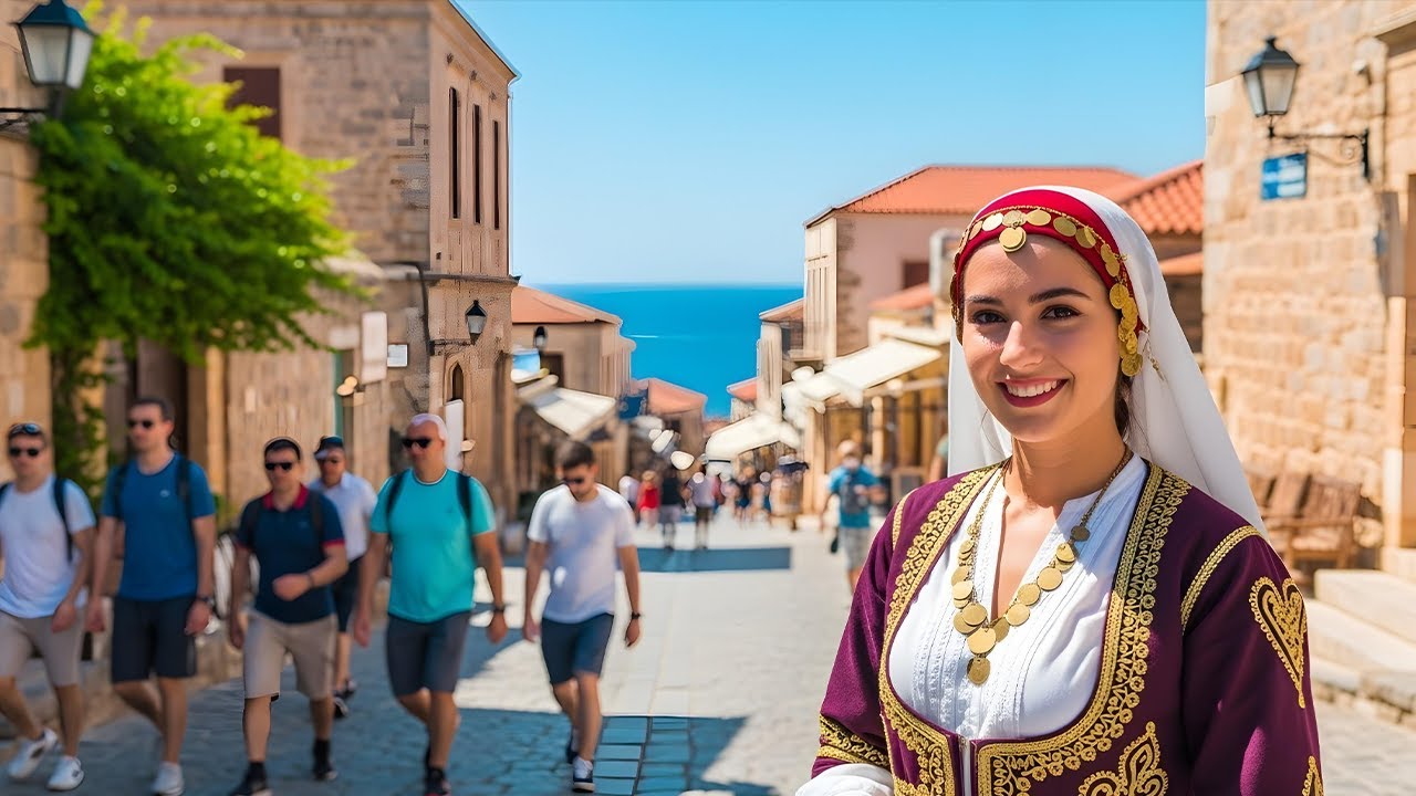 This Is Why Everyone Falls in Love with Chania | Crete Walk Tour in 4K UHD