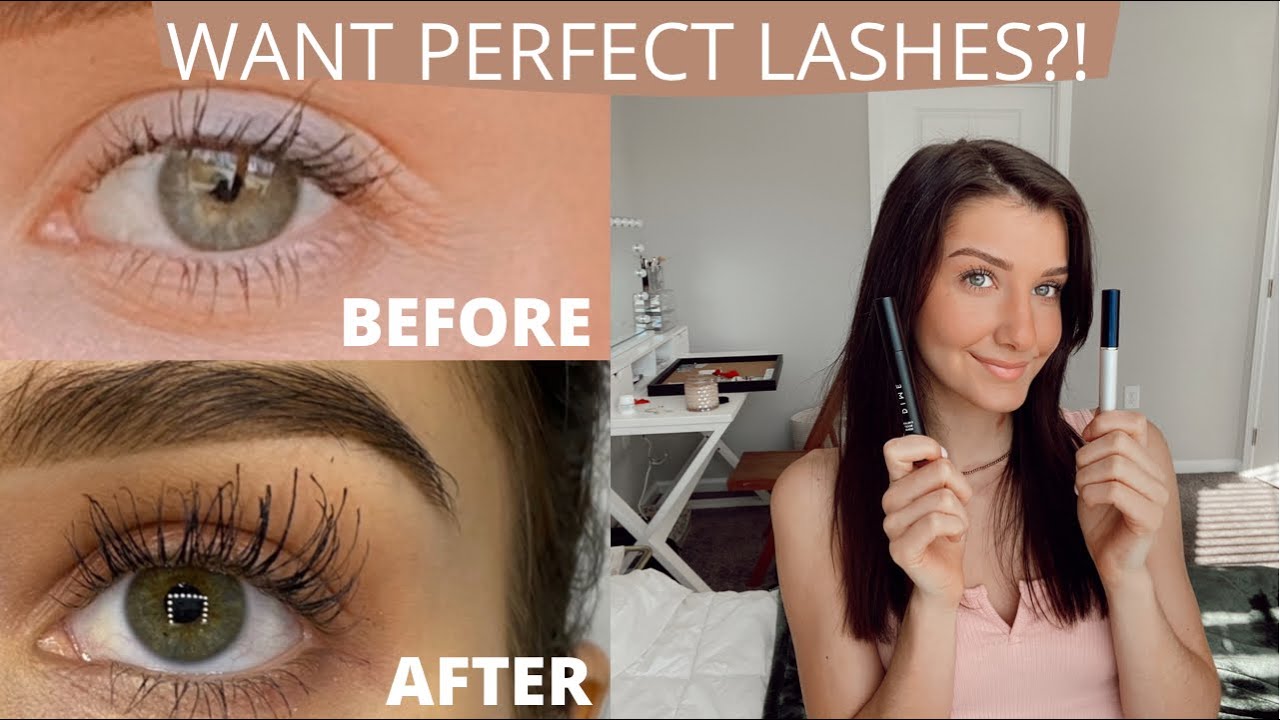 THIS LASH SERUM WILL CHANGE YOUR LIFE!!! Before and after of my lashes!!!