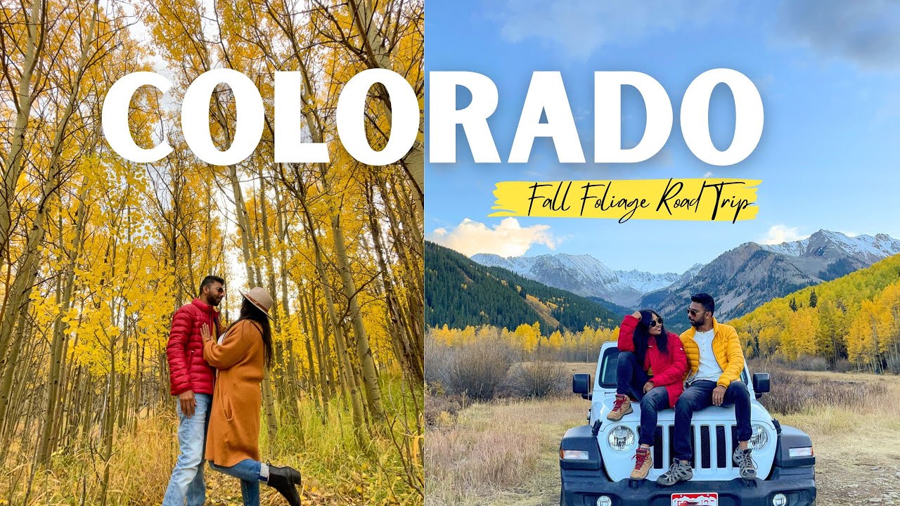 Colorado Fall Foliage Road Trip - Guanella pass, Kenosha Pass, Independence Pass & Maroon Bells