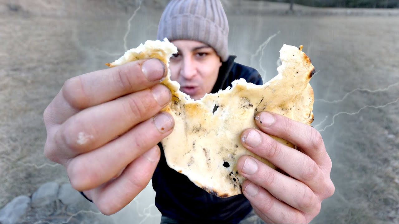 FAIRE SON PAIN PRIMITIF DANS LA NATURE ! (Chapati)