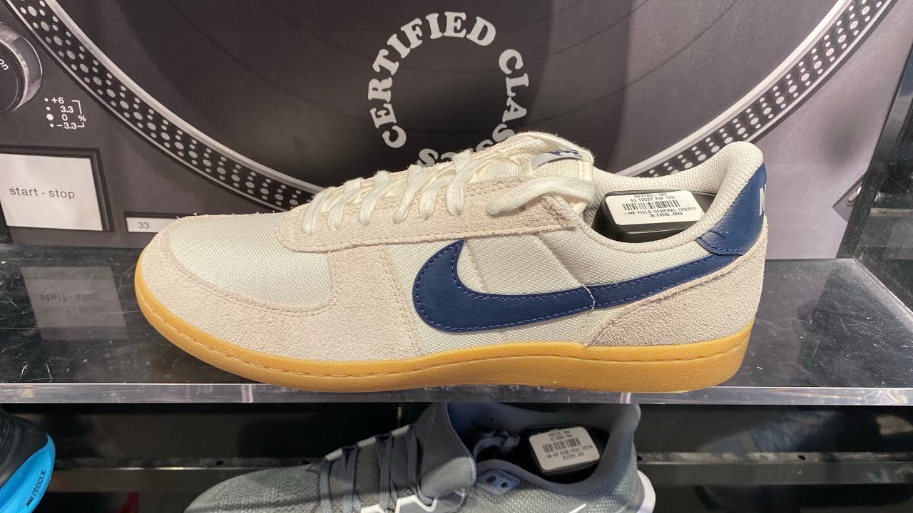Nike Field General (Pale Ivory/ Gum Yellow/ Midnight Navy) - Style Code: HF3165-102