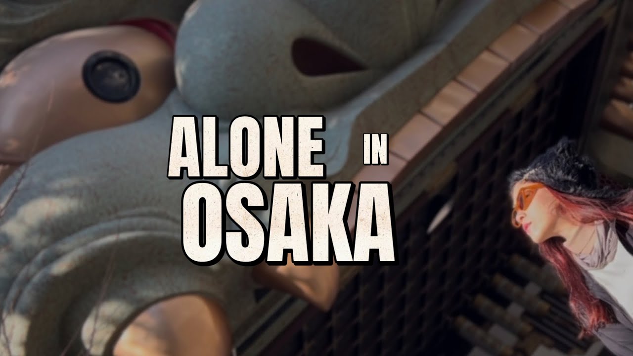 ALONE IN OSAKA 🇯🇵 | Lion Shrine, Capsule Hotel & Japanese Snack Haul