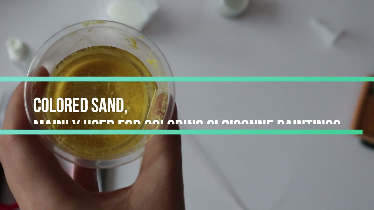 How to make glue to hold sand